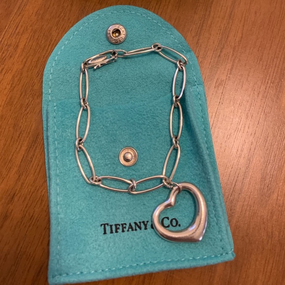 Tiffany & Co. Elsa Peretti Open Heart Bracelet